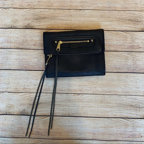 Rebecca Minkoff • leather crossbody bag clutch - Picture 9 of 15